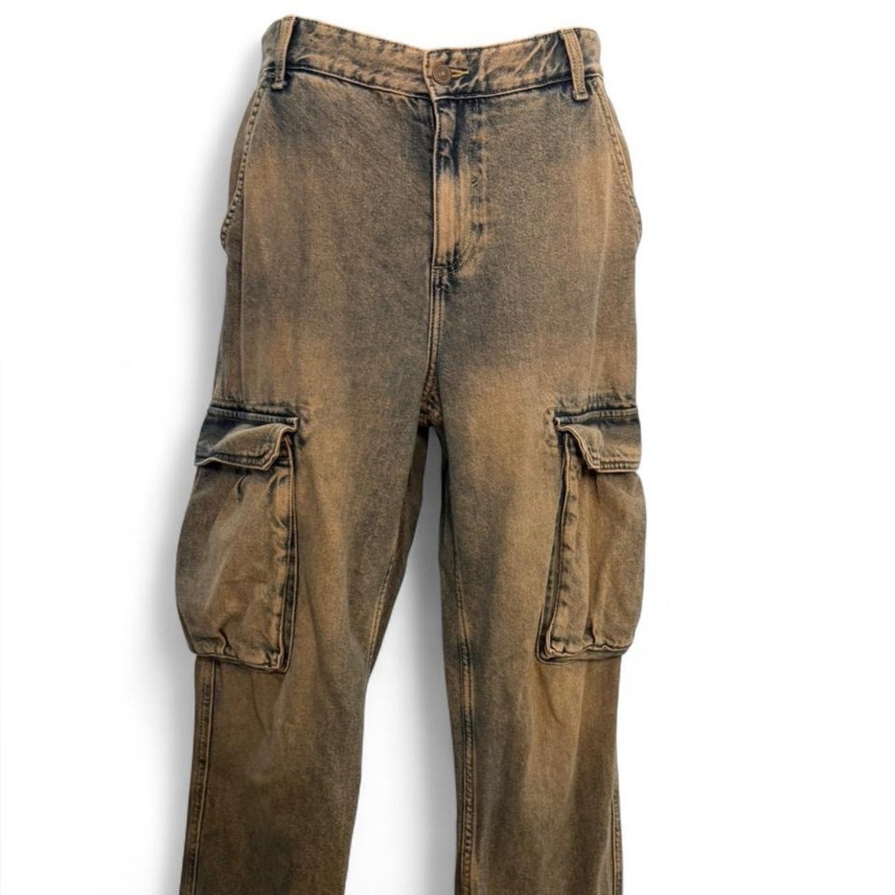 Zara Tan Cargo Pants